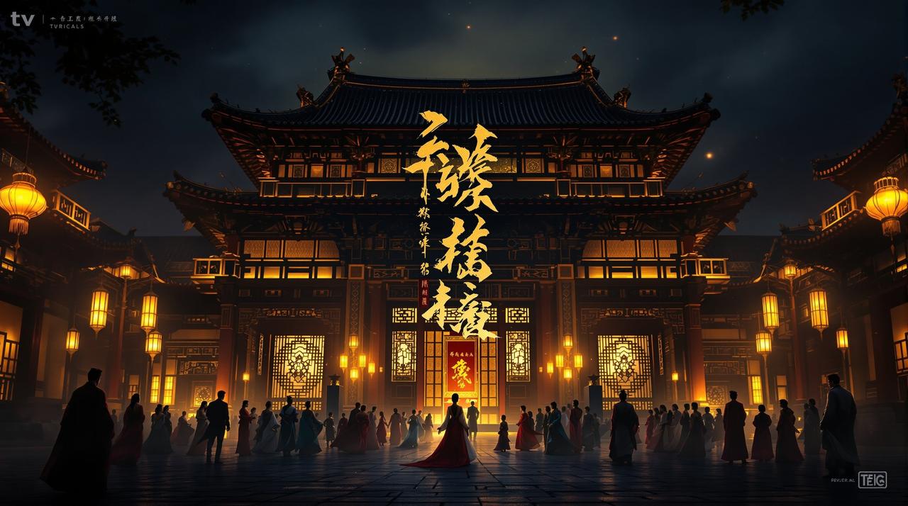 韩国短剧网剧 - 长安夜未央，盛唐长安，权谋与爱恨交织。韩国短剧网剧古装大戏，每一帧都是壁纸。